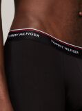 Black 3-Pack Stretch Cotton Trunks  Men