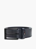 Blue Tonal Leather Belt  Men