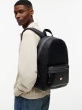 Black Logo Dome Backpack  Men