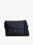 Μπλε Τσάντα Heritage Χιαστί Satchel Με Λογότυπο  Άνδρες