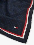 Μπλε Hilfiger Τετράγωνο Φουλάρι Με Σημαία  Άνδρες