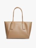 Brown Essential Metallic Logo Tote Bag  Women