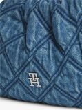 Denim Τσάντα Χιαστί Denim Καπιτονέ Με Μονόγραμμα TH  Γυναίκες