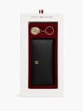 Black Zip-Around Wallet And Bag Charm Set  Women