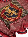 Multi Pure Silk TH Crest Square Scarf  Women