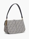 Blue TH Monogram Jacquard Convertible Crossbody Bag  Women