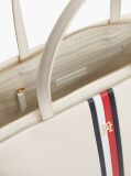 Beige Essential Corporate Global Stripe Tote Bag  Women