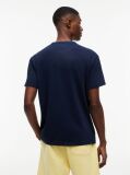 Μπλε T-Shirt Με Σήμα Tommy Και Κανονική Λαιμόκοψη  Άνδρες