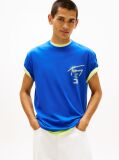 Μπλε T-Shirt Με Signature Πίσω Λογότυπο  Άνδρες