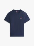 Μπλε T-Shirt Με Tonal Ετικέτα Tommy  Άνδρες