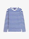 Multi T-Shirt Μακρυμάνικο Με Ρίγες Και Σημαία  Άνδρες