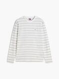 Multi T-Shirt Μακρυμάνικο Με Ρίγες Και Σημαία  Άνδρες