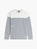 Multi T-Shirt Μακρυμάνικο Με Ρίγες Και Λογότυπο  Άνδρες