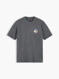 Black Signature Back Graphic Relaxed T-Shirt  Men