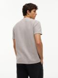 Καφέ Ottoman T-Shirt Με Waffle Πλέξη   Άνδρες