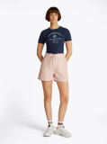 Μπλε T- Shirt Με NYC Λογότυπο Σε Slim Γραμμή  Γυναίκες