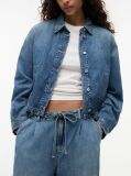 Denim Τζιν Σε Φαρδιά Γραμμή Με Κορδόνι Και Λινό  Γυναίκες
