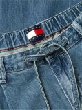 Denim Τζιν Σε Φαρδιά Γραμμή Με Κορδόνι Και Λινό  Γυναίκες