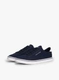 Μπλε Sneakers Από Canvas Με Ανάγλυφη Λεπτομέρεια  Άνδρες