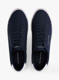 Μπλε Sneakers Από Canvas Με Ανάγλυφη Λεπτομέρεια  Άνδρες