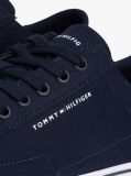 Μπλε Sneakers Από Canvas Με Ανάγλυφη Λεπτομέρεια  Άνδρες