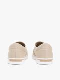Μπεζ Slip-On Sneakers Από Canvas  Άνδρες