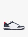 Blue Lightweight Basketball Trainers With Leather  Men