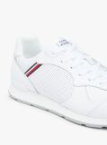 Άσπρο Δερμάτινα Sneakers Με Signature Λεπτομέρεια  Άνδρες