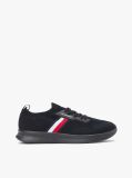 Μαύρο Sneakers Με Πλεκτό Σχέδιο Και Λογότυπο Hilfiger  Άνδρες