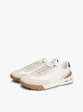 Μπεζ Ρετρό Sneakers Με Μίξη Υφών Και Chunky Σόλα  Άνδρες