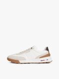 Μπεζ Ρετρό Sneakers Με Μίξη Υφών Και Chunky Σόλα  Άνδρες
