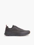 Grey Logo Knit Sneakers  Men