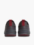 Grey Logo Knit Sneakers  Men