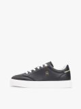 Black Leather TH Monogram Cupsole Trainers  Women