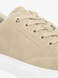 Μπεζ Σουέτ Sneakers Με Λογότυπο  Γυναίκες