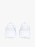 Άσπρο Σουέτ Chunky Δετά Sneakers  Γυναίκες