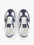 Multi Δερμάτινα Sneakers Mε Μονόγραμμα TH Και Μίξη Υφών  Γυναίκες