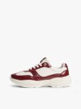 Multi Δερμάτινα Sneakers Mε Μονόγραμμα TH Και Μίξη Υφών  Γυναίκες