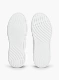 White TH Monogram Leather Platform Sneakers  Women