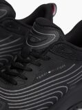 Black Outdoor Jacquard Knit Sneakers  Women