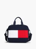Μπλε Lunch Box Με Colour-Blocked Σχέδιο Και Signature Σημαία  Παιδί Unisex