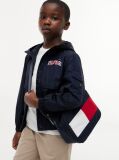 Μπλε Lunch Box Με Colour-Blocked Σχέδιο Και Signature Σημαία  Παιδί Unisex