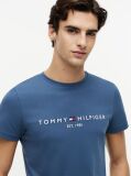 Μπλε T-Shirt Απο Οργανικό Βαμβάκι  Άνδρες