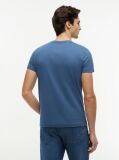 Μπλε T-Shirt Απο Οργανικό Βαμβάκι  Άνδρες