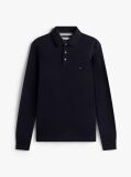 Blue 1985 TH Flex Slim Fit Long Sleeve Polo  Men