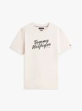 Μπεζ T-Shirt Με Λογότυπο Και Κλασική Λαιμόκοψη  Άνδρες