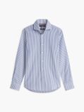Multi Smart Casual Slim Fit Stripe Shirt  Men