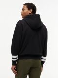 Μαύρο Hoody Με Nautical Λογότυπο Και Φερμουάρ  Άνδρες