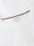 Άσπρο Βαμβακερό T-Shirt Με Πίσω Λογότυπο  Άνδρες