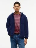 Blue Performance Relaxed Polar Fleece Zip-Thru Hoody  Men
